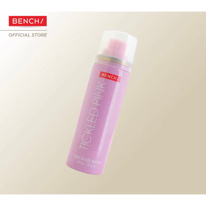 BENCH/ TICKLED PINK Deo Body Spray Cologne/Fragrance/Perfume 50 ML