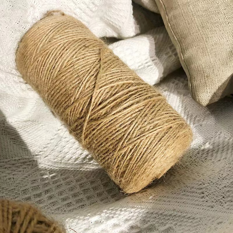 100 Meters Jute String Twine rope 2 ply (1MM, 2MM or 3MM) KORDYLERA