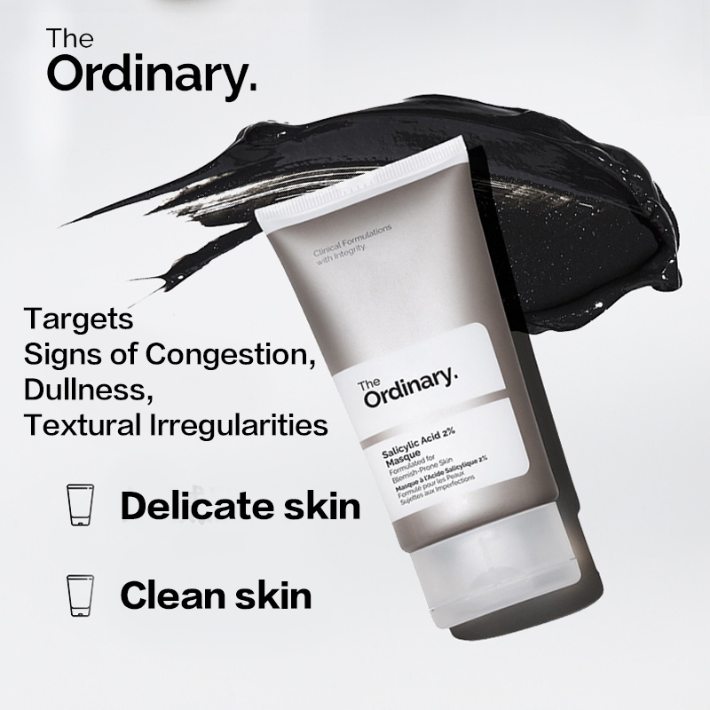 The Ordinary Salicylic Acid 2 Masque Remove Acne Improve Skin Texture