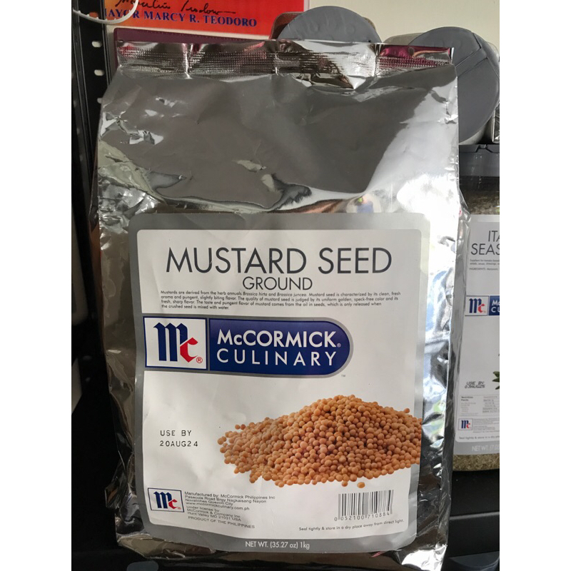McCormick Mustard Ground 1kg Shopee Philippines