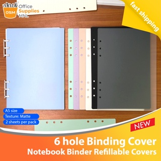 Generic A7 Mini 6-Ring PVC Binder Cover With 12 Pcs Binder Pockets And 2  Sheets Cash Envelope Sticker For Planner Saving Money Budgeting Laser Style