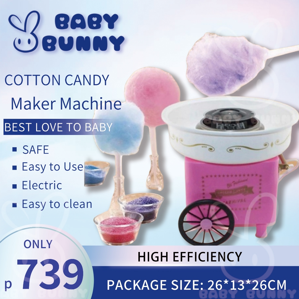 Mini Cotton Candy Machine for Kids ( ELECTRIC COTTON CANDY MACHINE