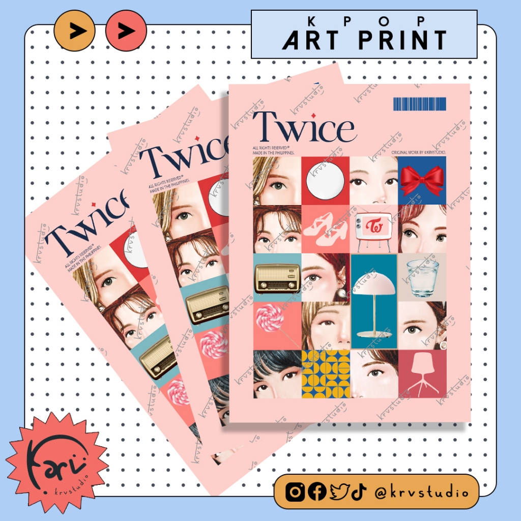 TWICE Fanfare クリアファイル ミニクリアファイル