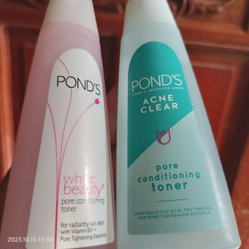Ponds toner white beauty & acne clear 100ml Shopee Philippines