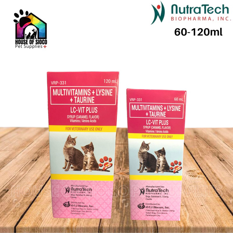LCVit Plus (For Cats) w/ Taurine 60120ml Shopee Philippines