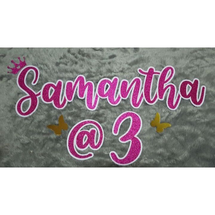 Personalized Letter Backdrop, Customized Name, Name Backdrop (sold Per