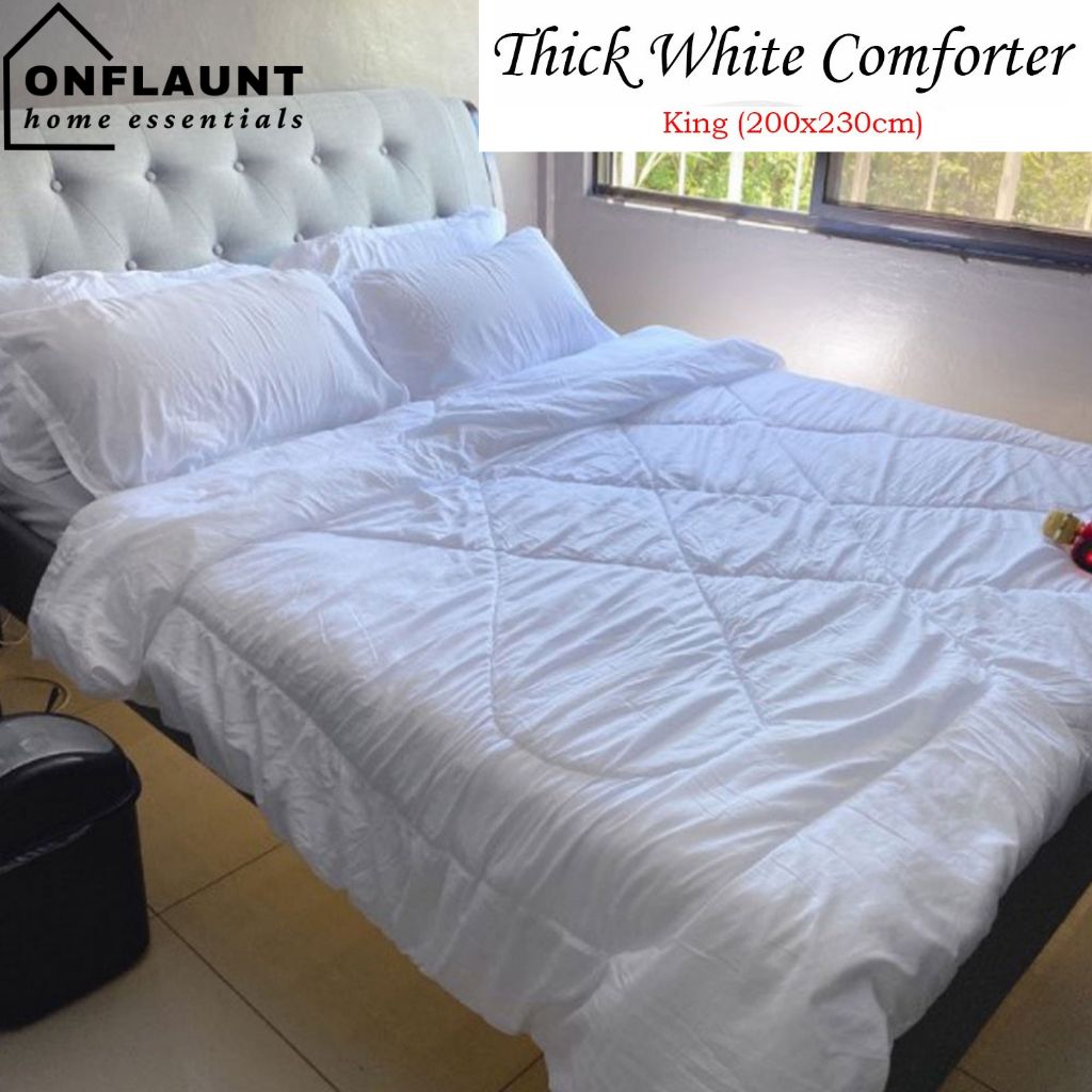 OnFlaunt Comforter King Size Duvet Filler Quilt Shopee Philippines