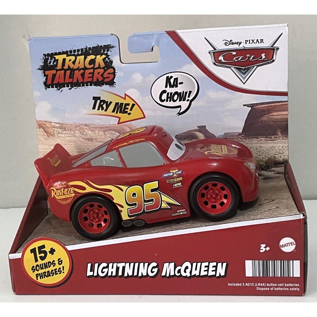 Disney Cars Track Talkers Lightning McQueen | Shopee Philippines