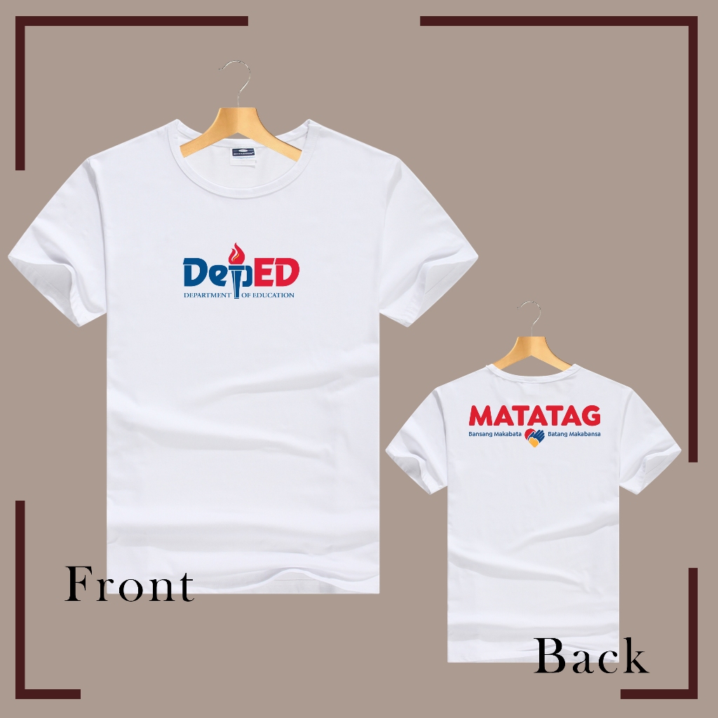 New Brigada Eskwela Matatag 5 Design Print Outdoor Walking T Shirt For Men Women Shopee 6799