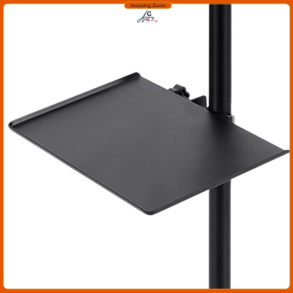 Projector Stand Tripod 2 Pcs Music Stand Tray Attachment Sound Card ...