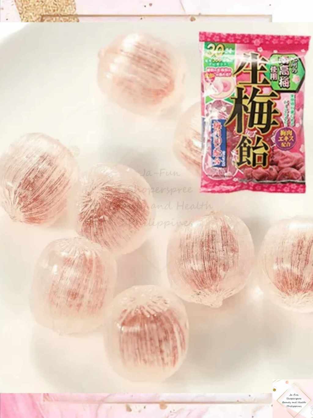 UMEBOSHI PLUM CANDY KISHU RAW PLUM CANDY ( RIBON JAPAN ) | Shopee ...