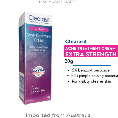 Clearasil Ultra Acne Treatment Cream Acne | Extra Strength For Pimples