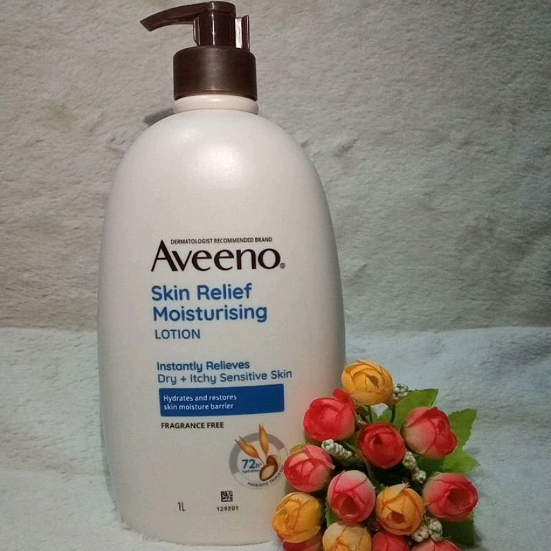 AVEENO SKIN RELIEF LOTION 1L (Korea)Dry itchy sensitive skin, eczema