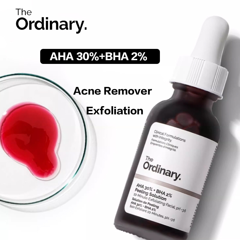 The Ordinary AHA 30+BHA 2 Peeling Solution Control oil acne remove