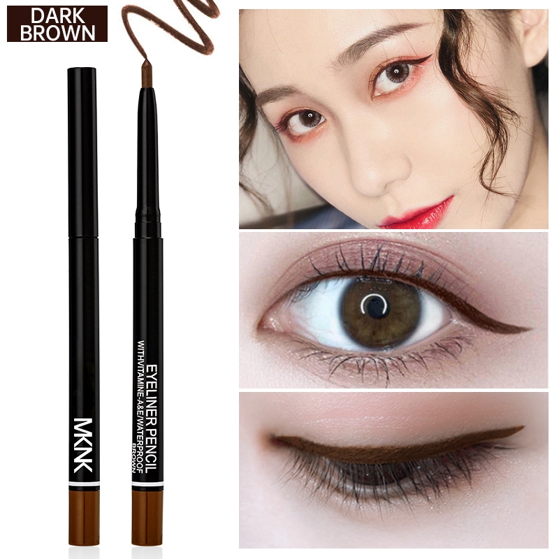 3 Colors Waterproof and SweatProof Eyeliner FastDrying Long Lasting