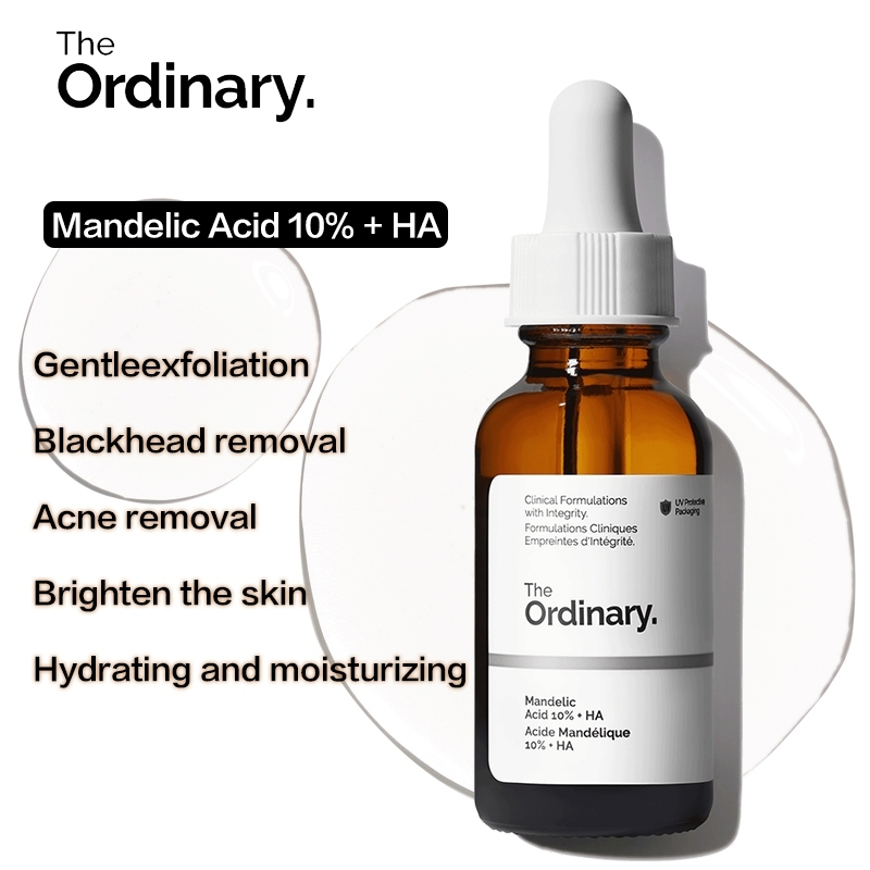 The Ordinary Mandelic Acid 10 Ha Serum Exfoliate Remove Blackheads