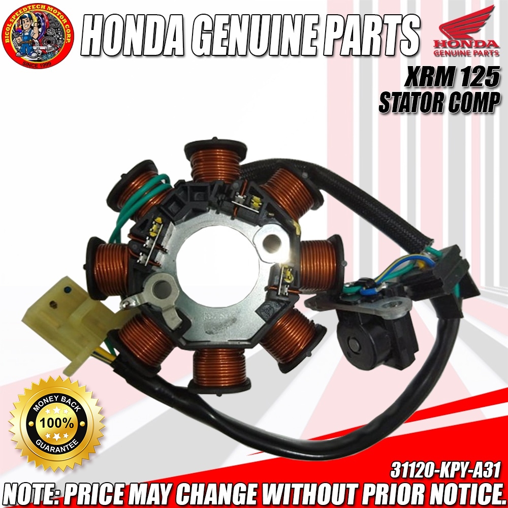 XRM 125 STATOR COMP (HPI) (GENUINE 31120KPYA31) Shopee Philippines