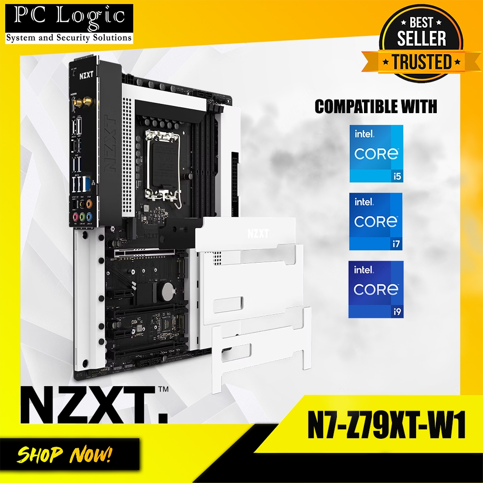 NZXT N7 Z790 DDR5 MATTE WHITE LGA 1700 I MATTE WHITE 4XDIMM SLOT
