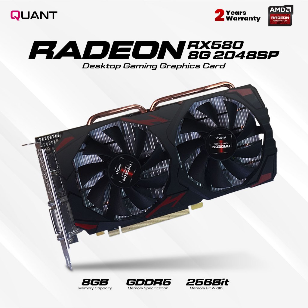 Video Card RADEON RX580 8GB 256Bbit GDDR6 & RX5500XT 8GB 128bit GDDR6 ...