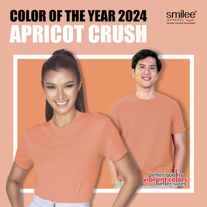 COLOR OF THE YEAR 2024 APRICOT CRUSH (SMILEE COLOR MILKSHAKE