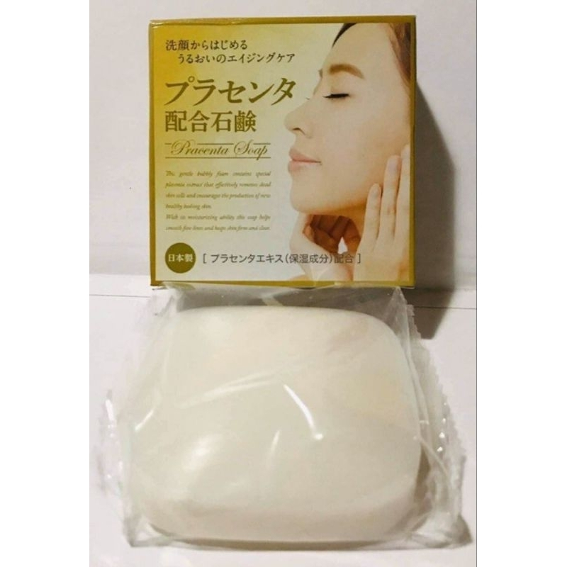 WHITENING PLACENTA SOAP JAPAN PLACENTA SOAP AUTHENTIC( SOLD 1000 PCS