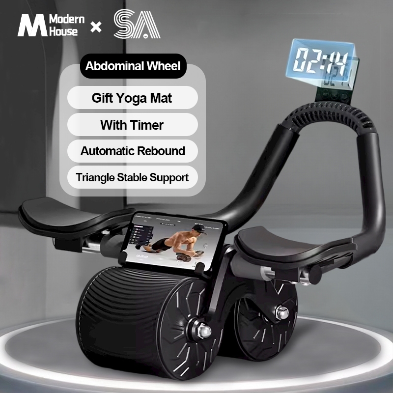 Abdominal Health Wheel Ab Roller Support Rebound Abdominal Wheel ...