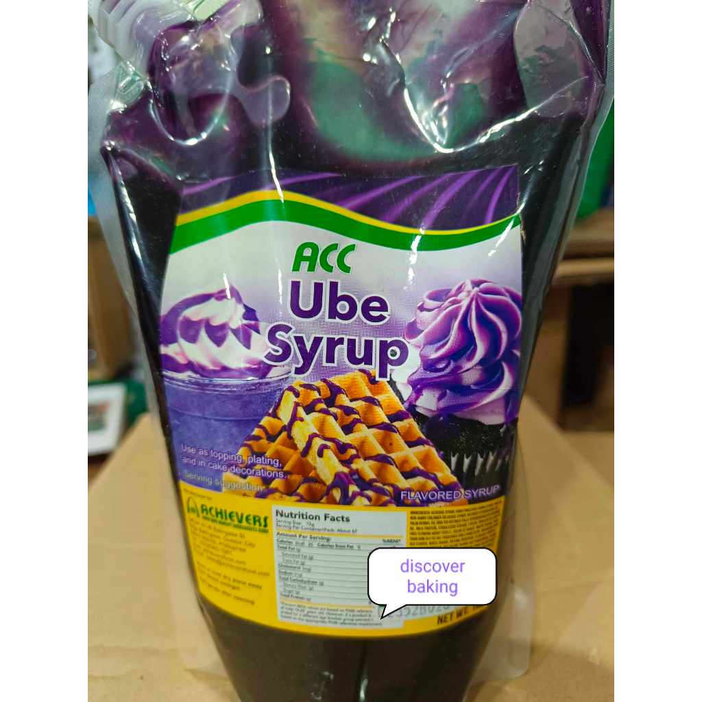 ACC Flavored Syrup for Toppings Cake Drinks in Blueberry Strawberry ...