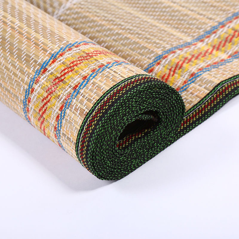 Household woven straw mat summer mat reed mat single dormitory kang mat