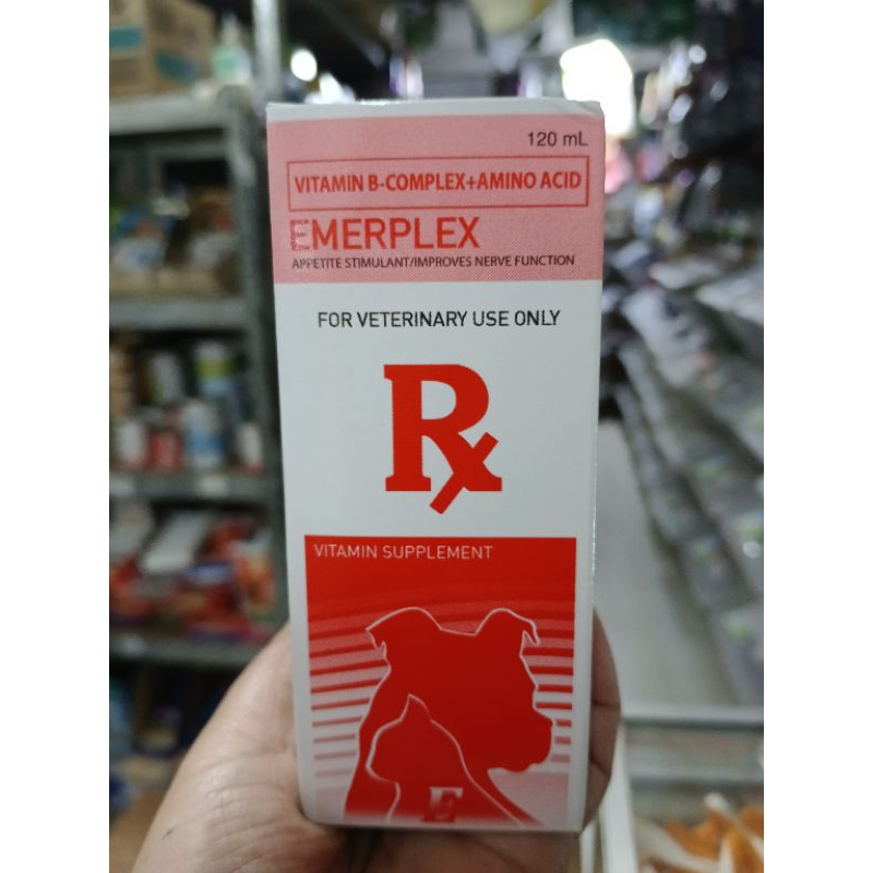 Emerplex (Vitamin + Amino Acid) Pet Vitamins 120ml Shopee