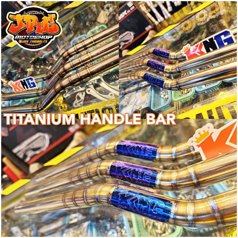 KING DRAG TITANIUM HANDLE BAR LOW RISE | Shopee Philippines