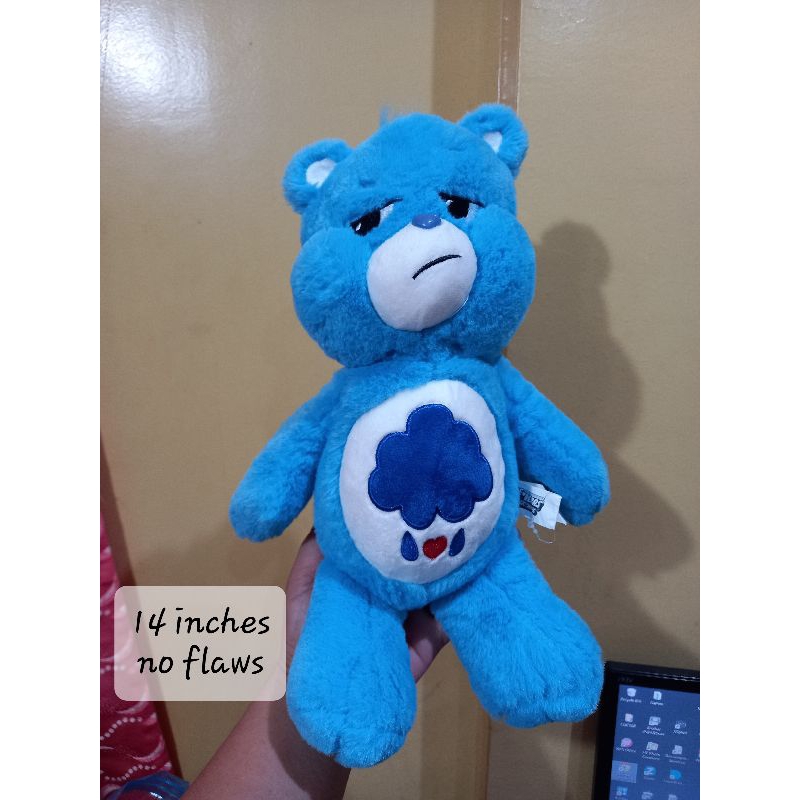 Care Bears Grumpy Bear stuffed toy preloved | Shopee Philippines