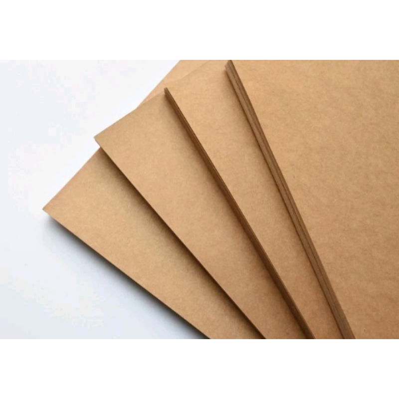 Brown Kraft Papersheets A4 size Shopee Philippines