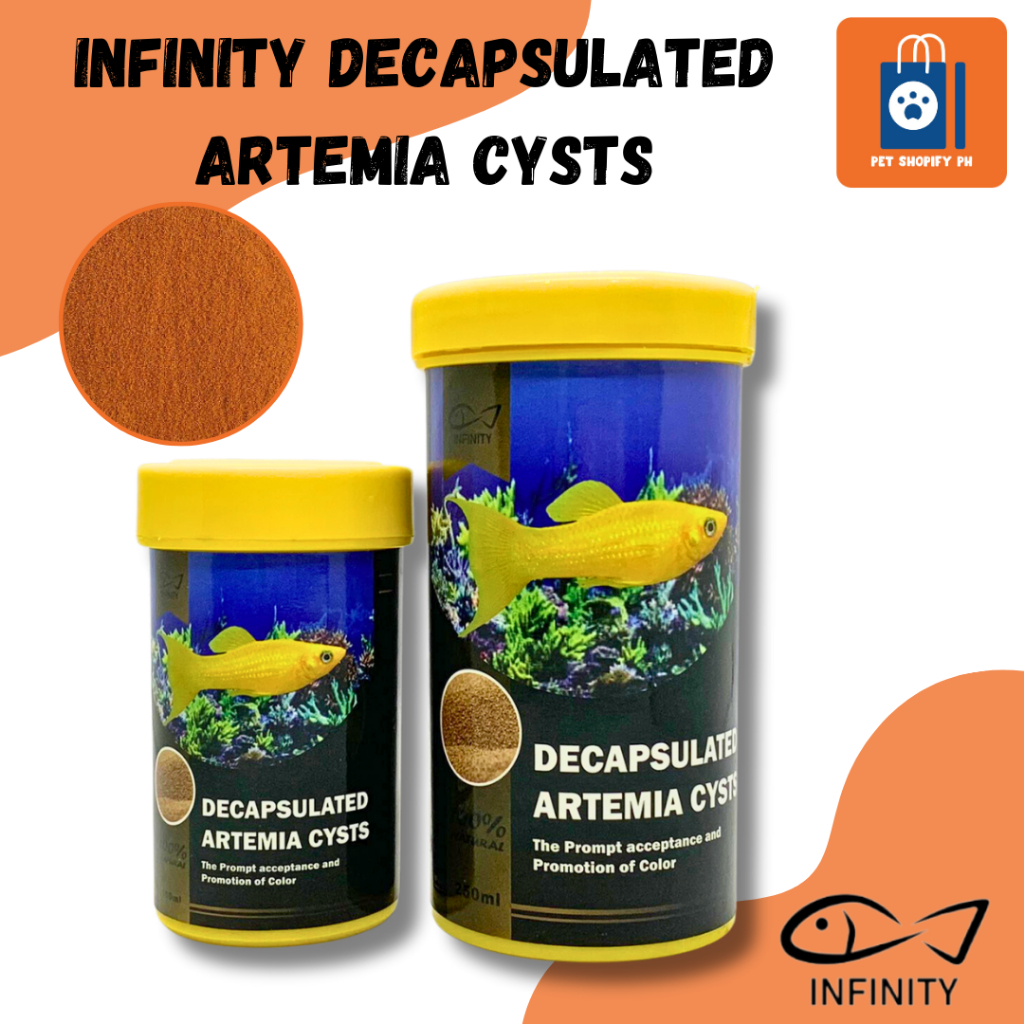 INFINITY DECAPSULATED ARTEMIA CYSTS / SMALL FISH FOOD/NUTRITIOUS FISH ...