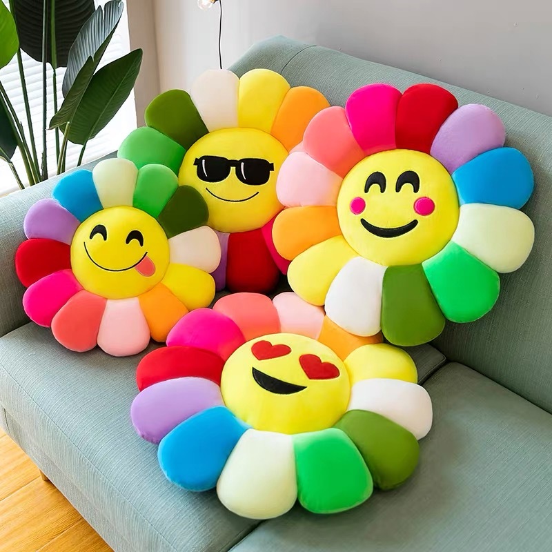Plush Chair Cushion Dining Chair Students Office Chair Mat Round Butt