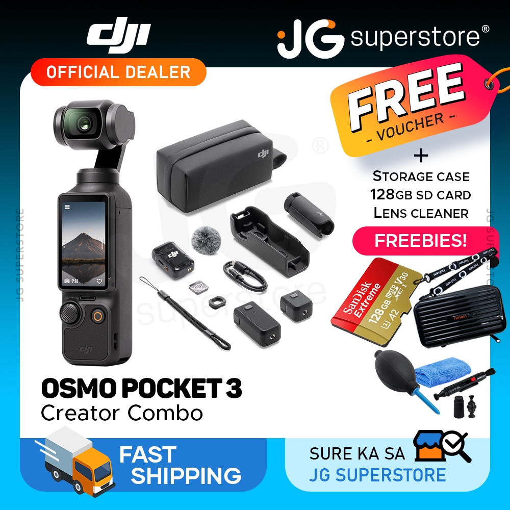 DJI OSMO POCKET 3 クリエイターコンボ お中元 - ビデオカメラ