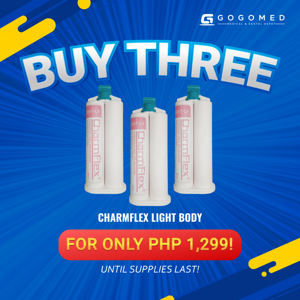 CharmFlex Light Body 1 Cartridge/2 Cartridges Dental Light Body