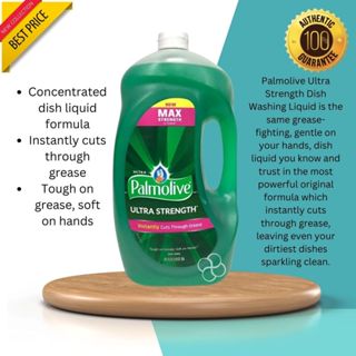 Palmolive Essential Clean Liquid Dish Soap, Orange Tangerine Scent - 828 ml