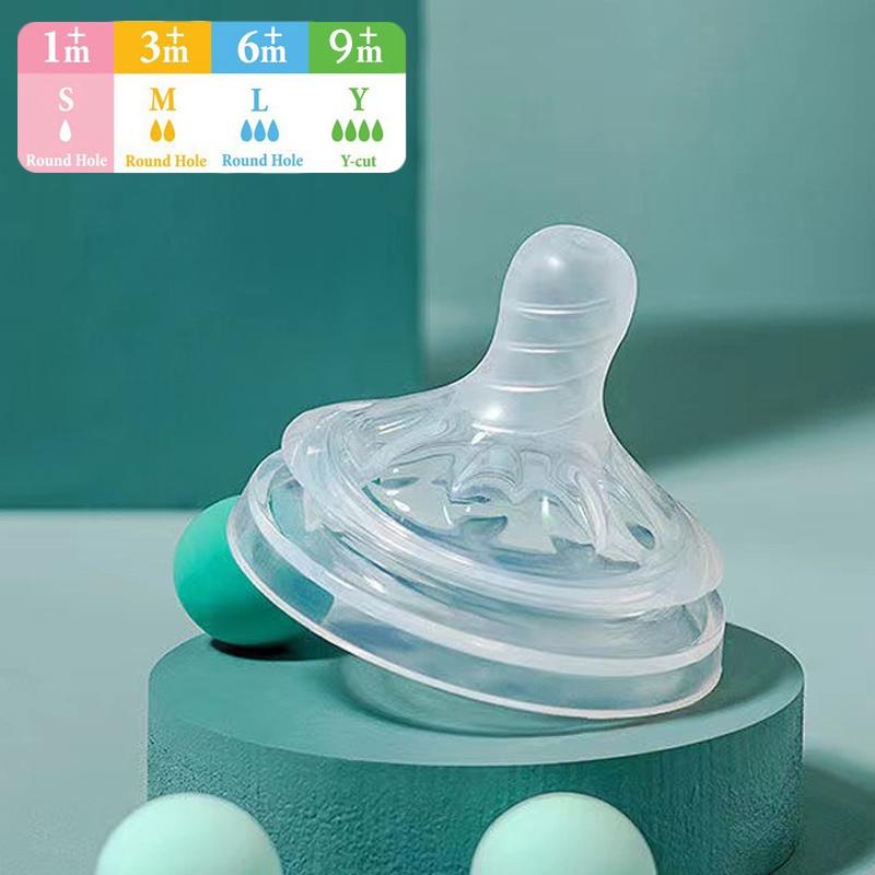 Nipple for Avent natural baby feeding bottles Teat replacement spiral