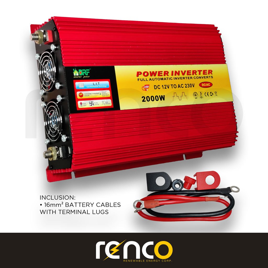Modified Sine Wave Power Inverter 2000w 12v 2000w 24v (230vac