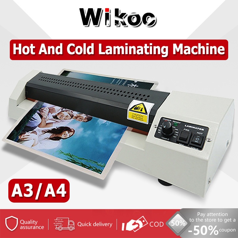 Laminating Machine A3/A4 (Hot/Cold/Reverse) Heavy Duty Laminator ...