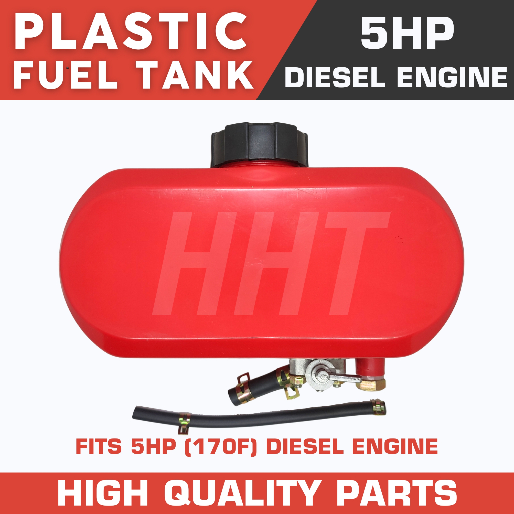 5HP Diesel Engine Plastic Fuel Tank Marine Diesel Engine Spare Parts