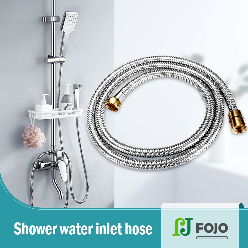 【FOJO】PVC Bidet Hose 60Inches1.5Meter Extra Long Flexible Stainless