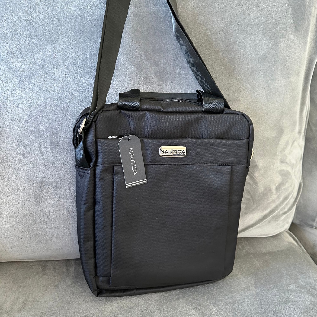 NAUTICA Sling Bags Black Body Bag 26 x 30 cm ORIGINAL BRAND NEW