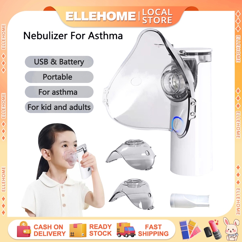 Portable Nebulizer，Quiet Cool Steam Inhaler for Breathing Problems ...