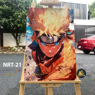 Naruto (Akatsuki) hand-painted 3D home decorative painting