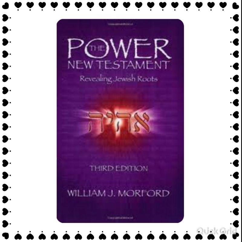 The Power New Testament Reveling Jewish Root (third edition) | Shopee ...