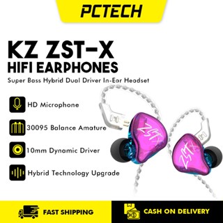 Kz Zst X Zst X Super Bass Hybrid Dual Driver In Ear Headset with