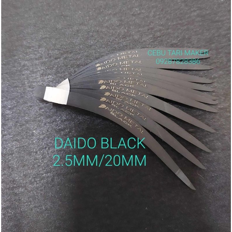 DAIDO BLACK PRE CUT(SOLD PER PC) | Shopee Philippines