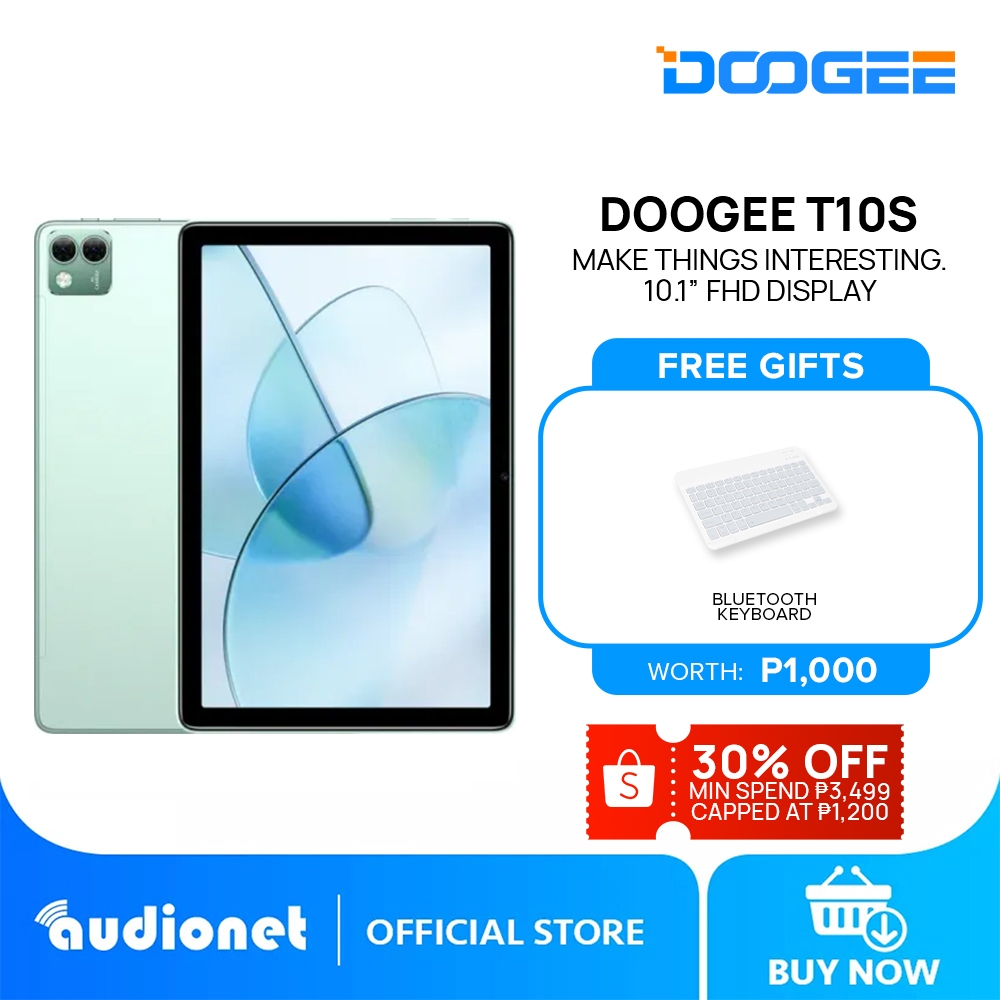 Doogee T10S Tablet | 11GB(6+5)+128GB | 10.1” FHD Display | Unisoc T606 ...