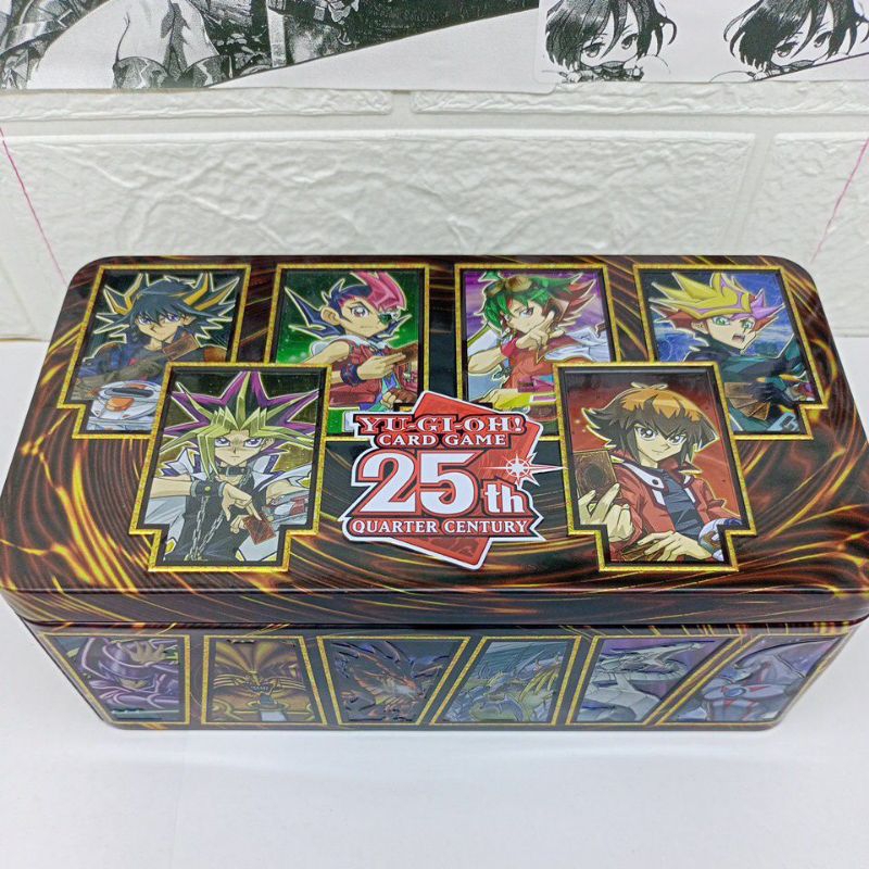 Empty Tin 25th anniversary Tin: Dueling Heroes Empty Tin Yu-Gi-Oh ...